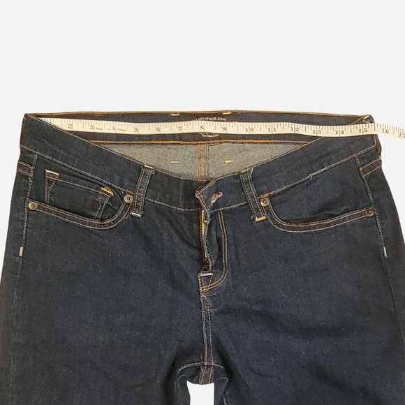 Lucky Charlie Flare Blue Jeans Size 7.. Beautiful used women's denim - Picture 4 of 8